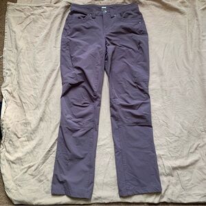 Women's Purple Outdoor Stretch Pants